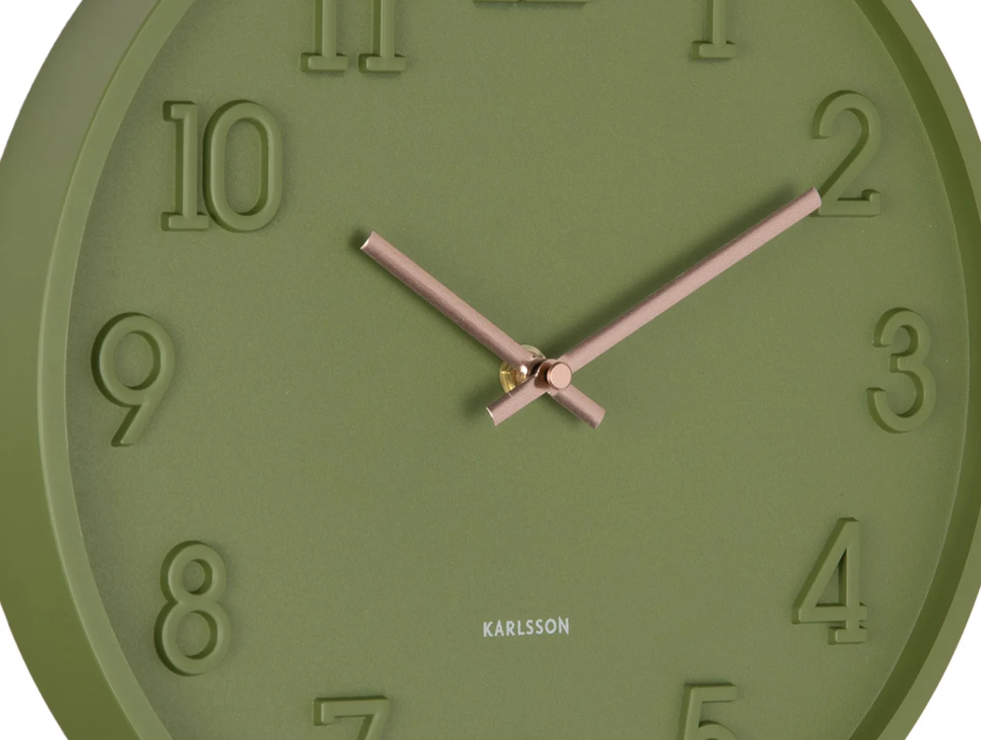 Wandklok Gaurdes Groen - Afbeelding 4