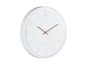 Wandklok Breessis Wit