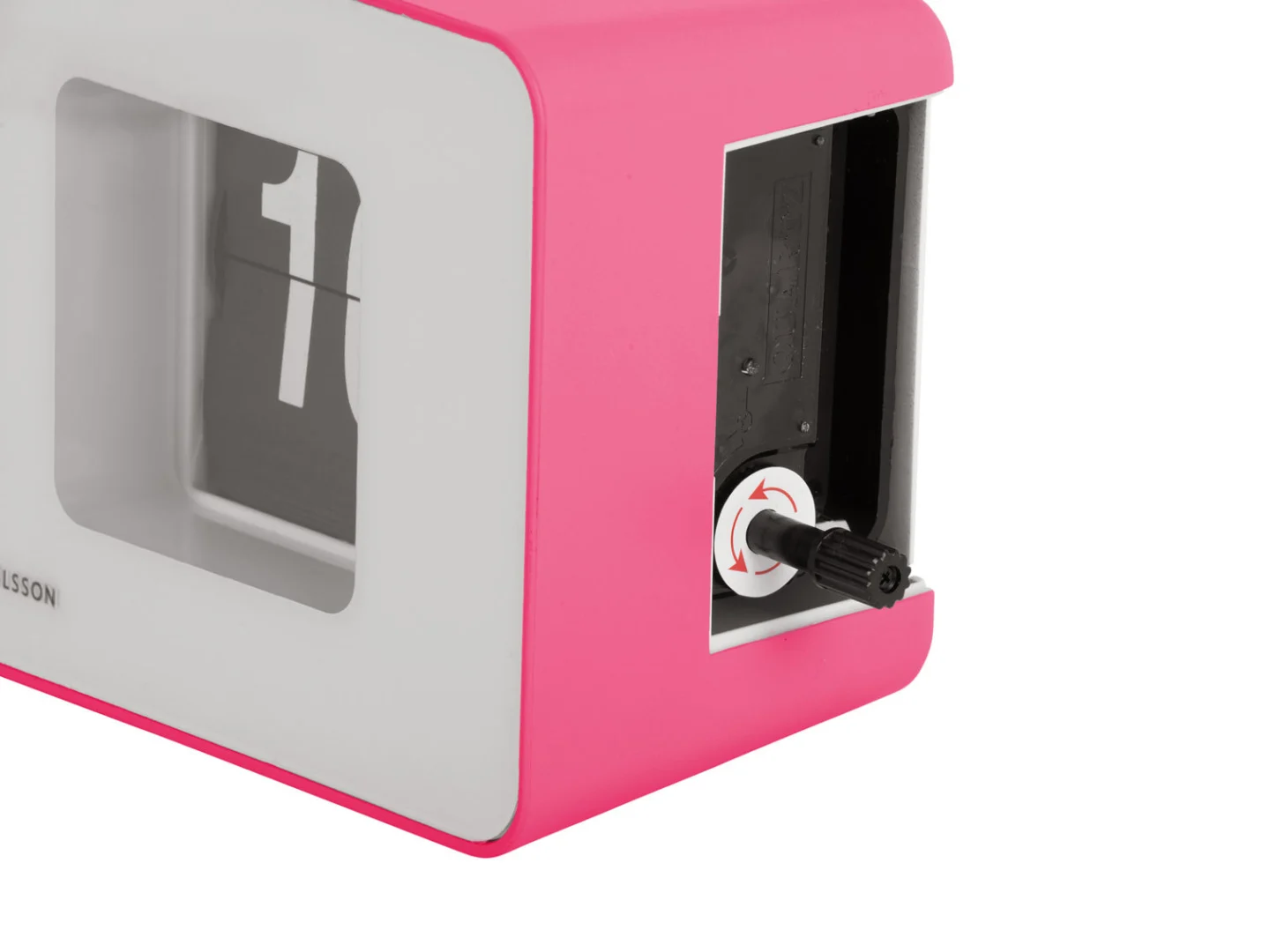 Tafelklok Vuven Helder Roze - Afbeelding 5
