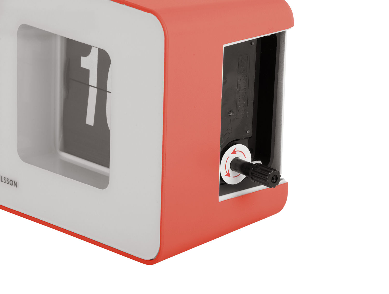 Tafelklok Fleido Rood - Afbeelding 5
