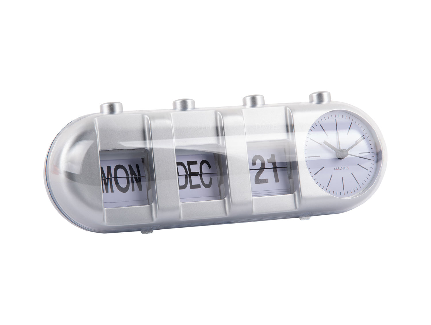 Wekker Peelvia Zilver - Afbeelding 2