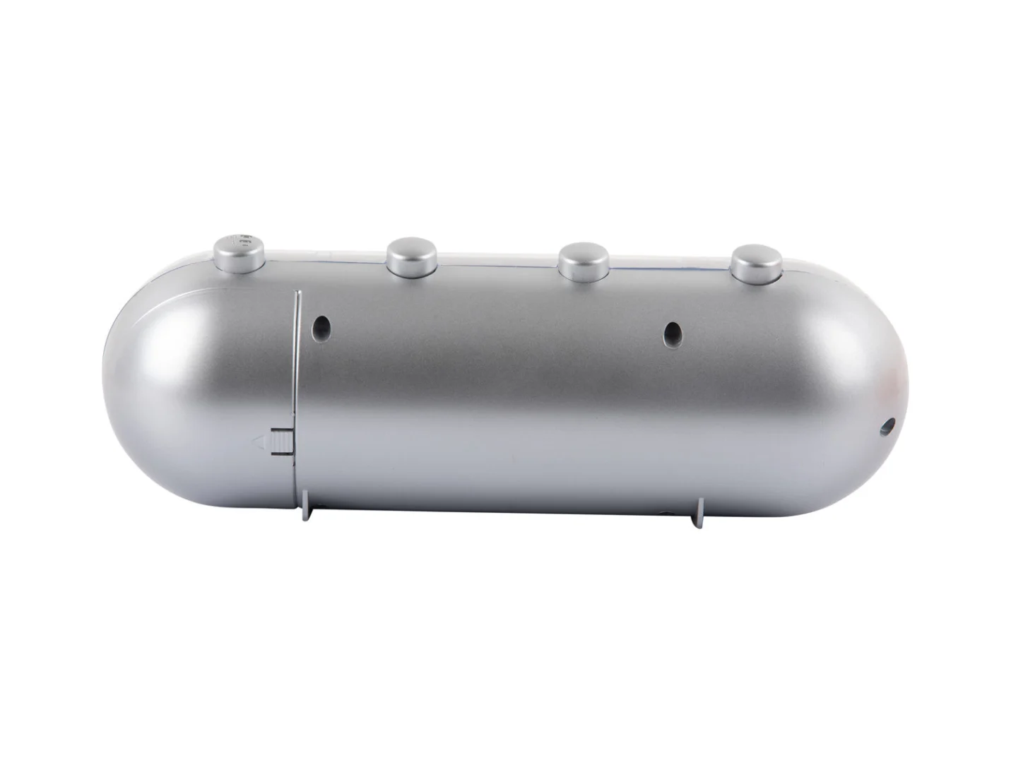 Klok Wekker Peelvia zilver chroom - Afbeelding 3