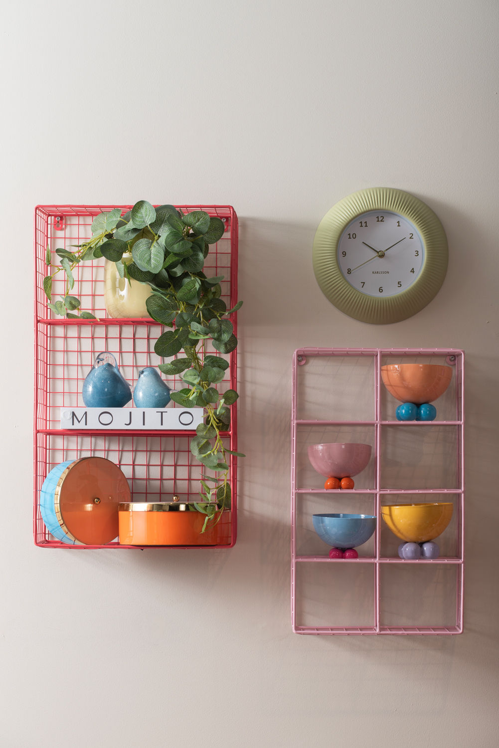 Wandklok Vinone Groen - Afbeelding 5
