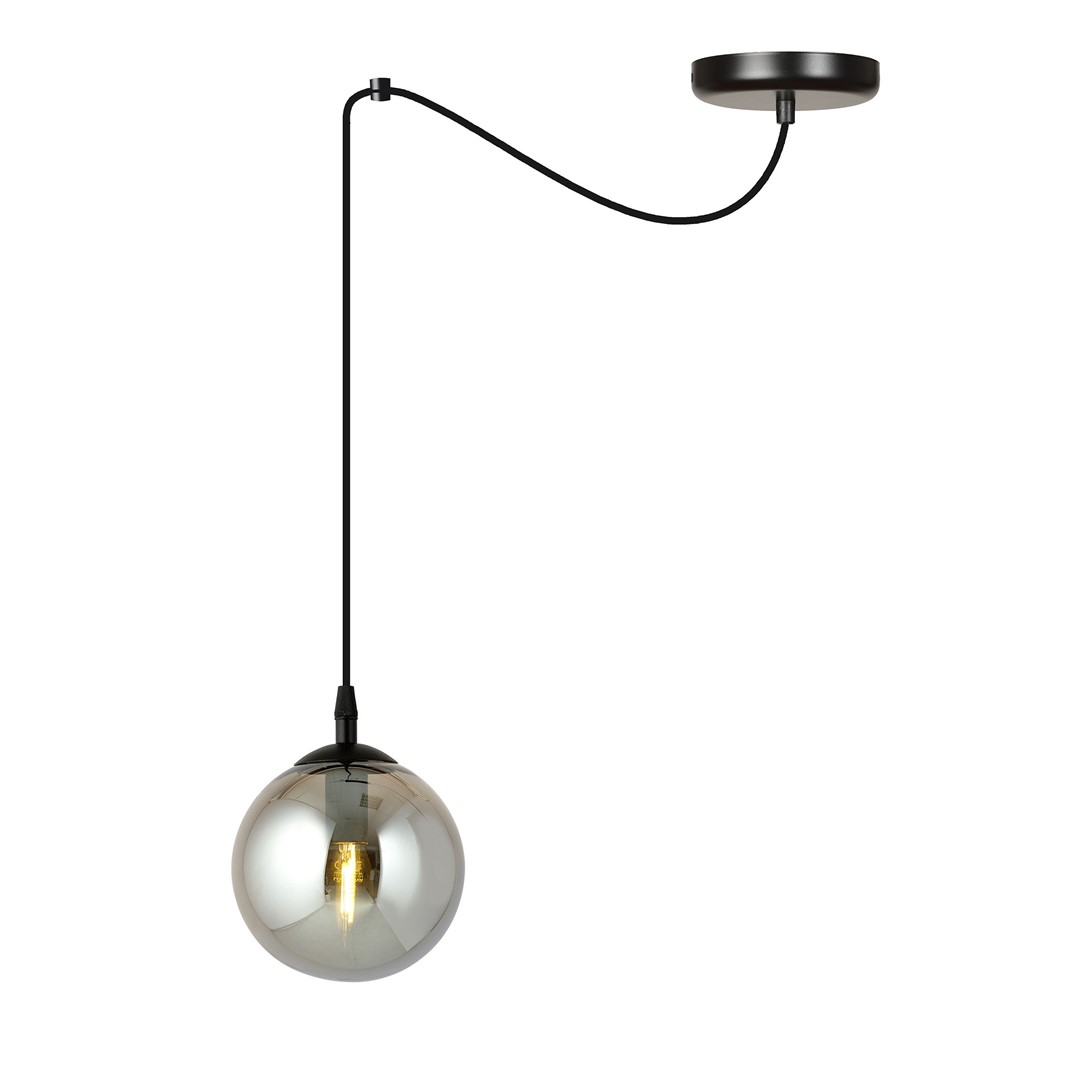 Hanglamp Veirrero Zwart Ø14 cm