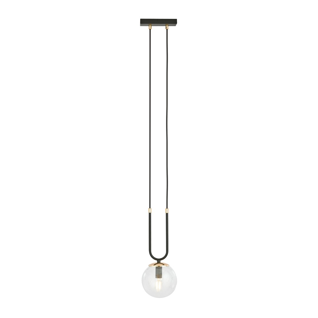 Hanglamp Naukino Zwart Ø14 cm