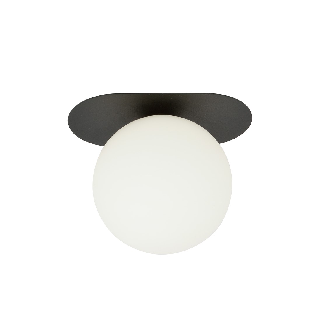 Plafondlamp Zaummir Zwart Ø15 cm