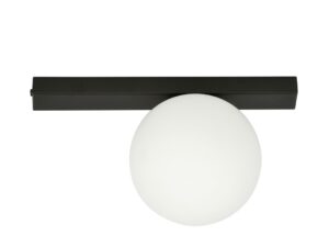 Plafondlamp Dulvora Zwart Ø15 cm