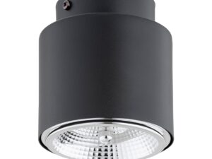 Plafondlamp Deran Zwart Ø8 cm