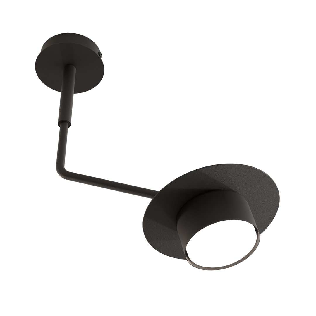Plafondlamp Sliltora Zwart