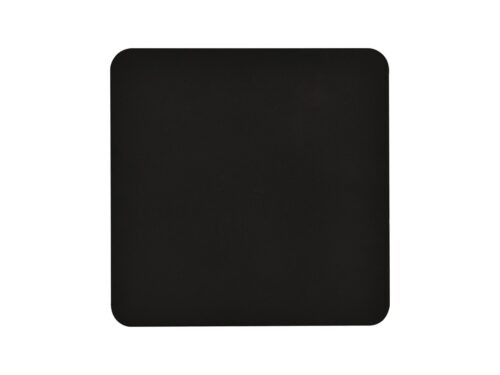 Neelar wandlamp zwart gepoedercoat staal, minimalistisch vierkant design in compacte vorm