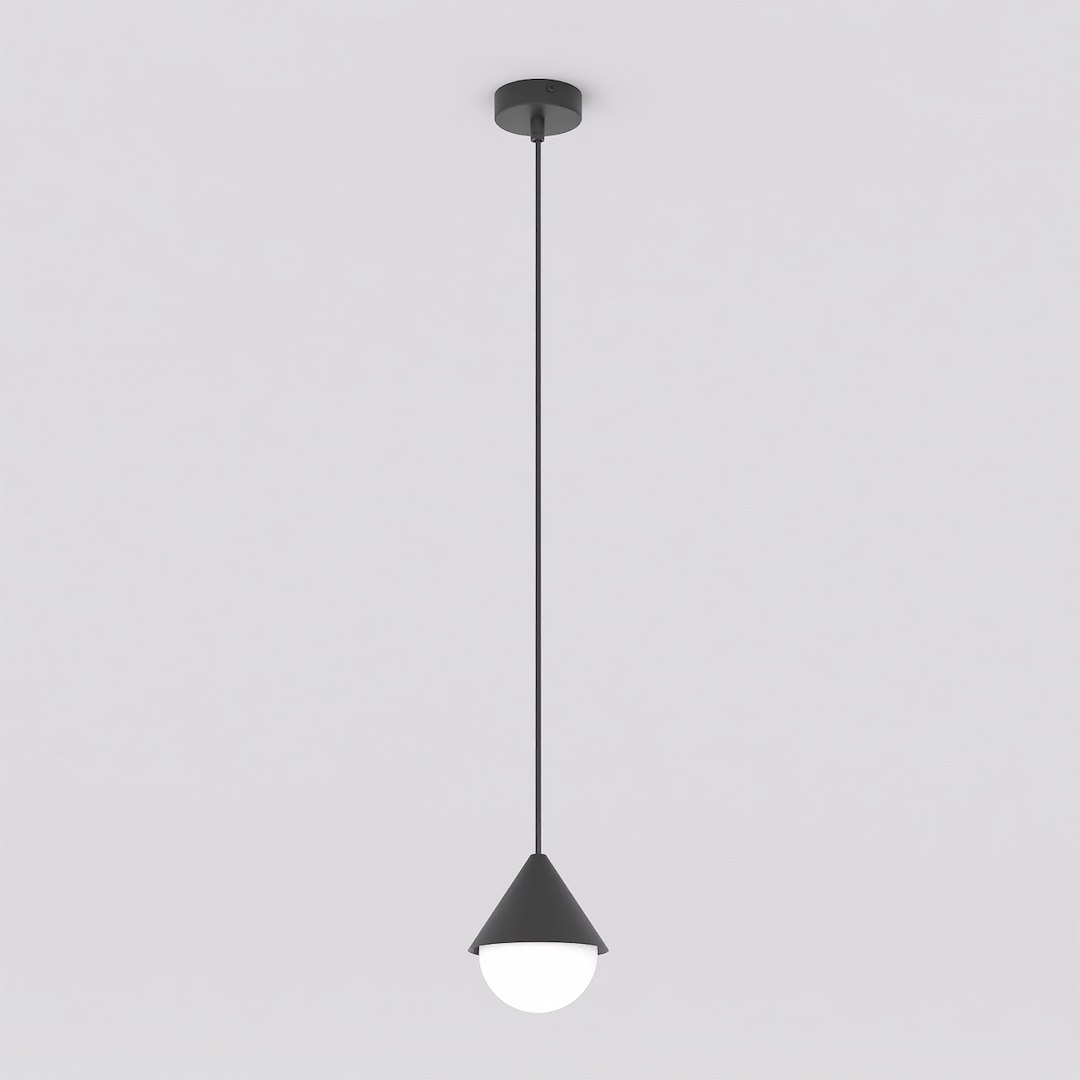 Hanglamp Peeldin Zwart Ø10 cm