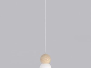 Hanglamp Domburg Wit Ø10 cm