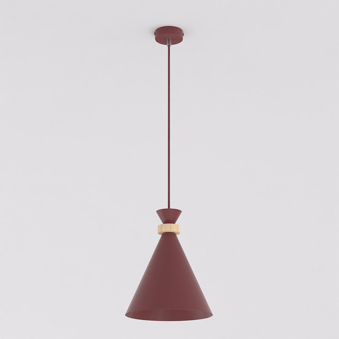 Hanglamp Baarne Bordeaux
