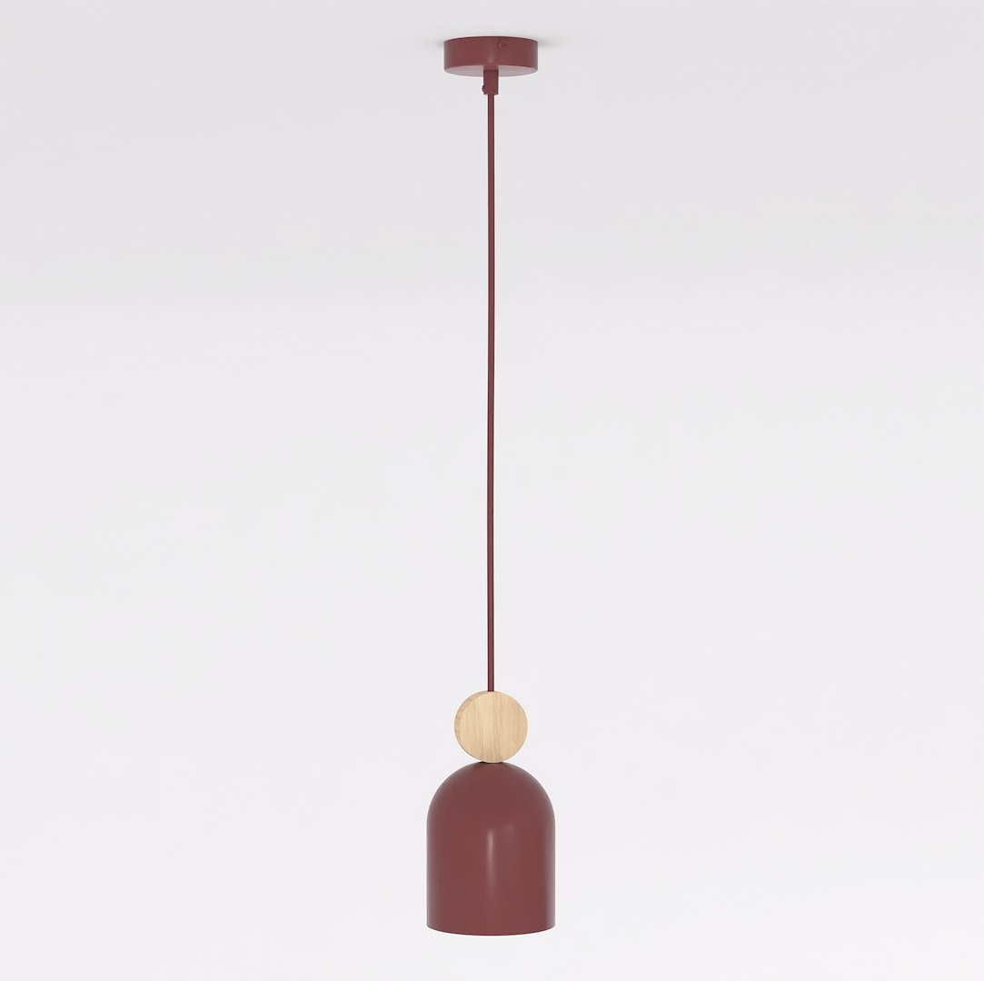Hanglamp Nadund Bordeaux