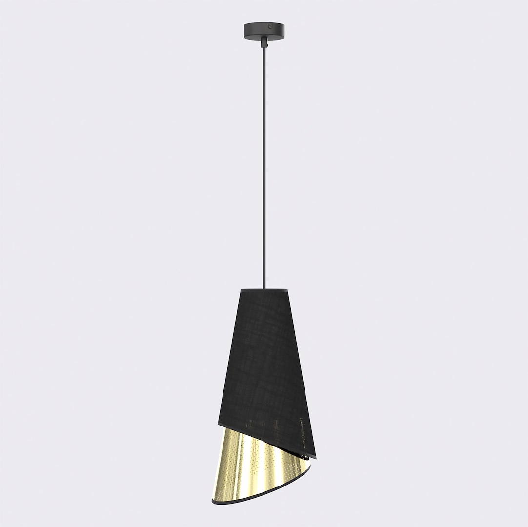 Hanglamp Flomen Zwart Ø20 cm