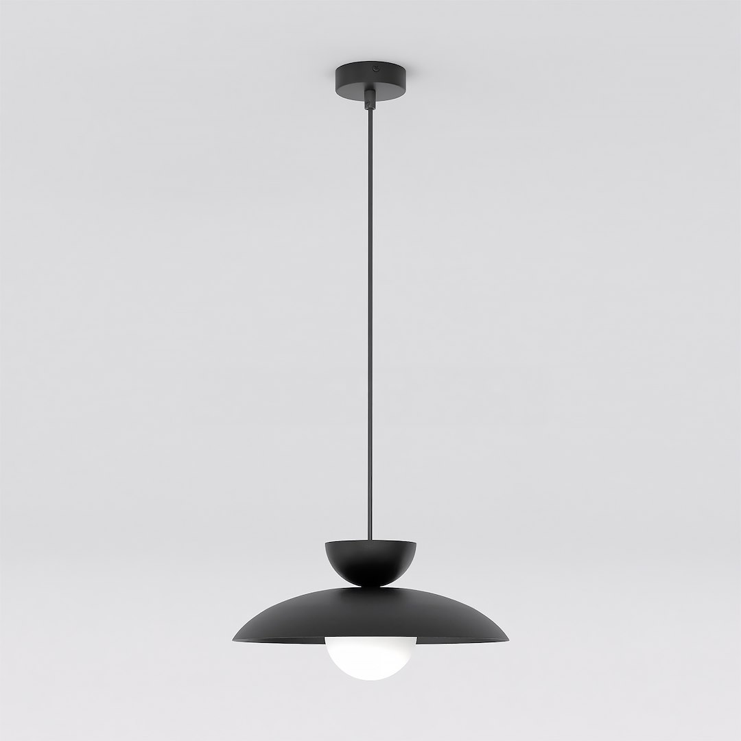 Hanglamp Fintos Zwart Ø10 cm