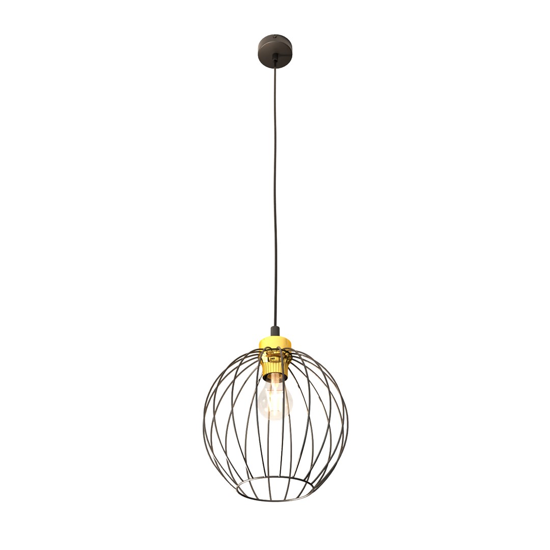 Hanglamp Klessano Zwart Ø24 cm