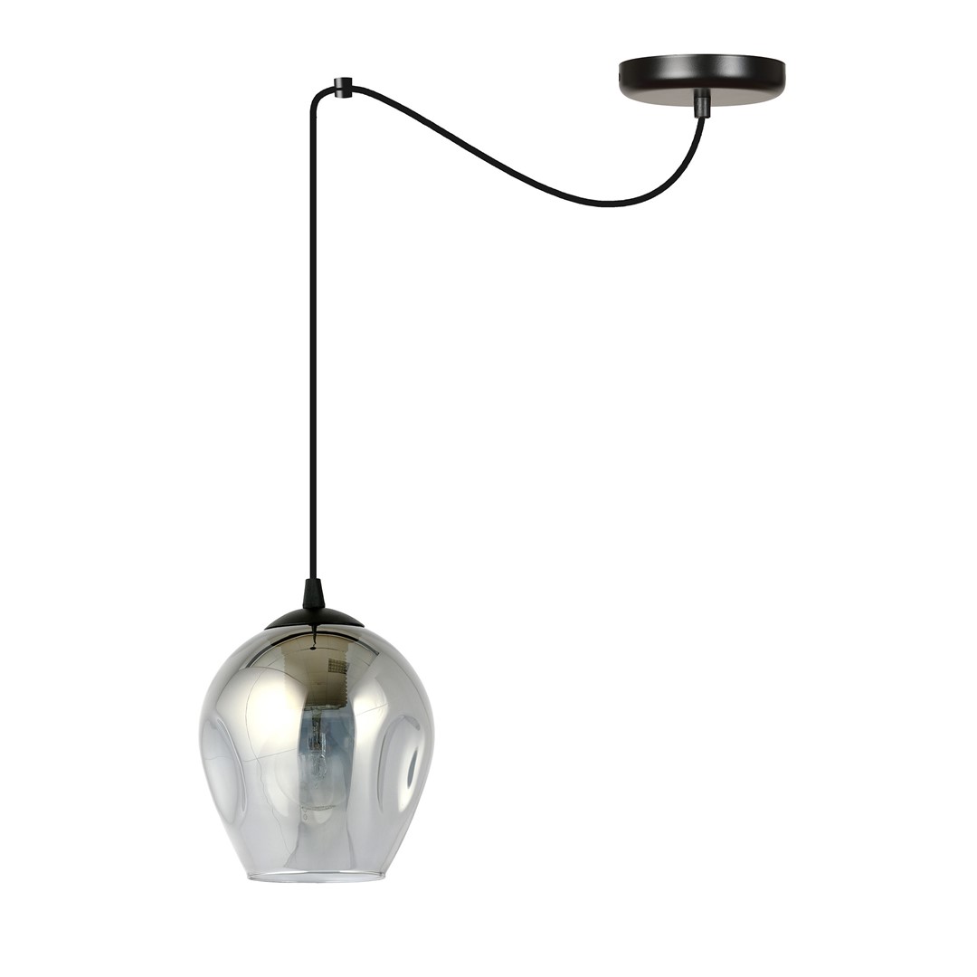 Hanglamp Veindak Zwart Ø14 cm - Afbeelding 2