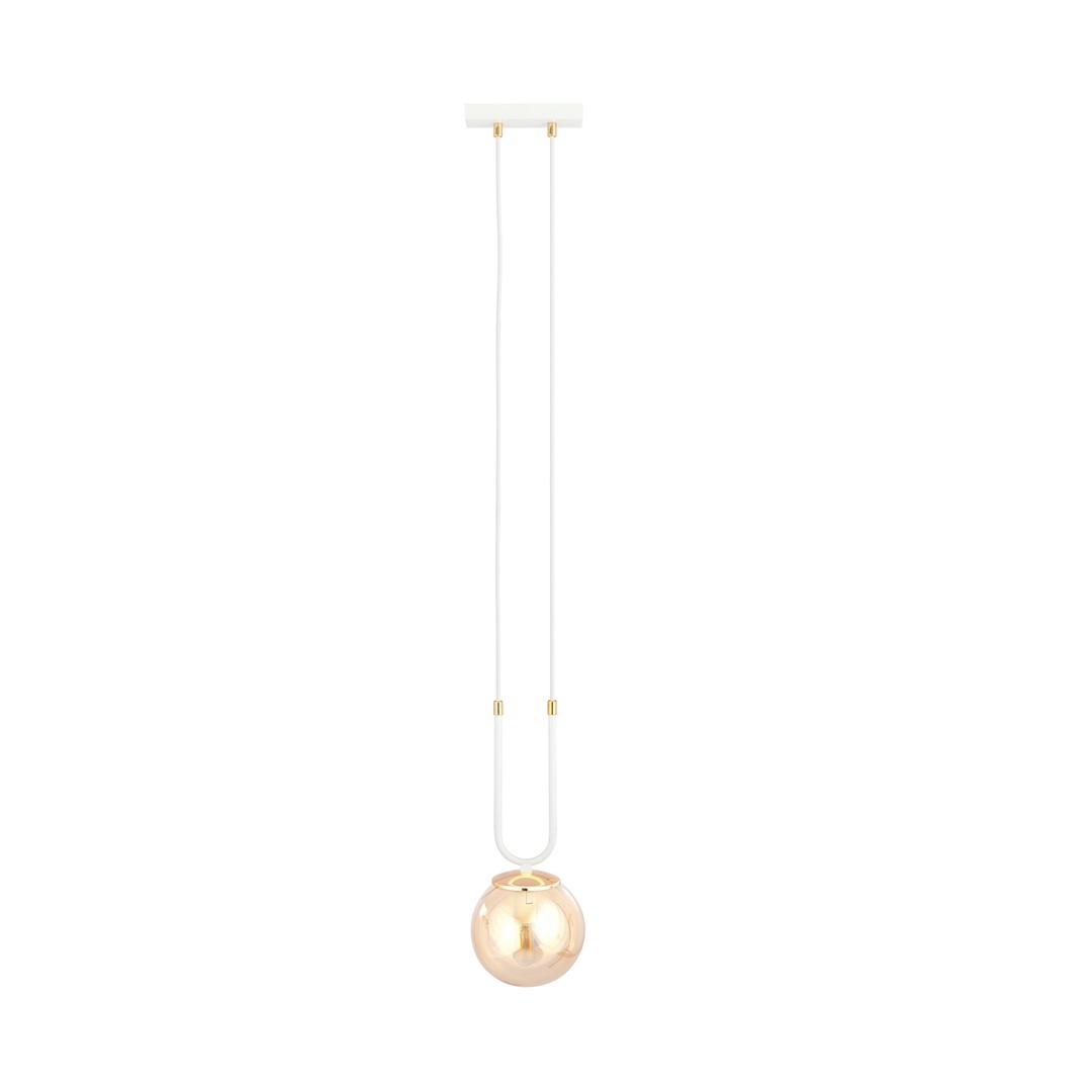 Hanglamp Gauldak Wit Ø14 cm - Afbeelding 2