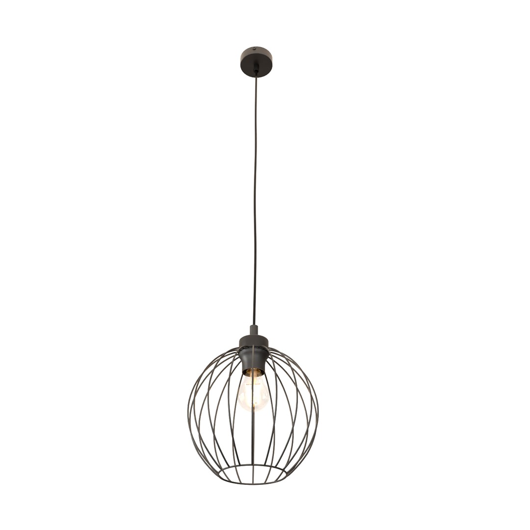 Hanglamp Deilora Zwart Ø24 cm - Afbeelding 2