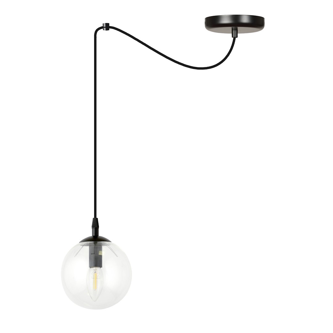 Hanglamp Ziltes Zwart Ø14 cm - Afbeelding 2