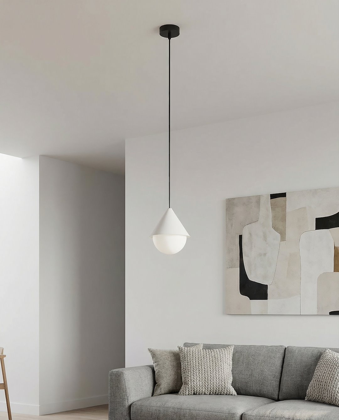 Hanglamp Klaussena Zwart Ø10 cm - Afbeelding 2