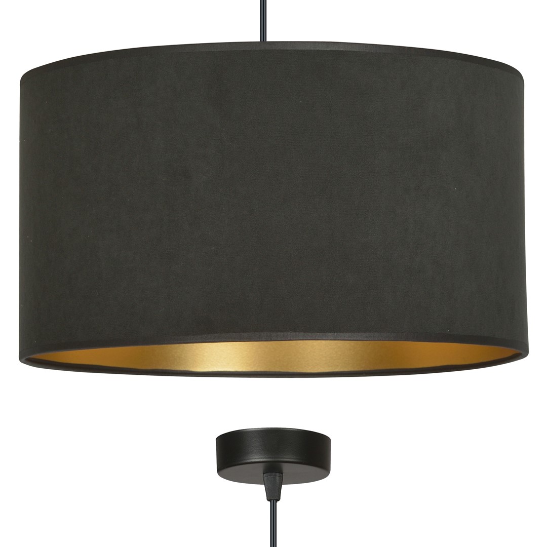 Hanglamp Sleekan Zwart Ø35 cm - Afbeelding 2