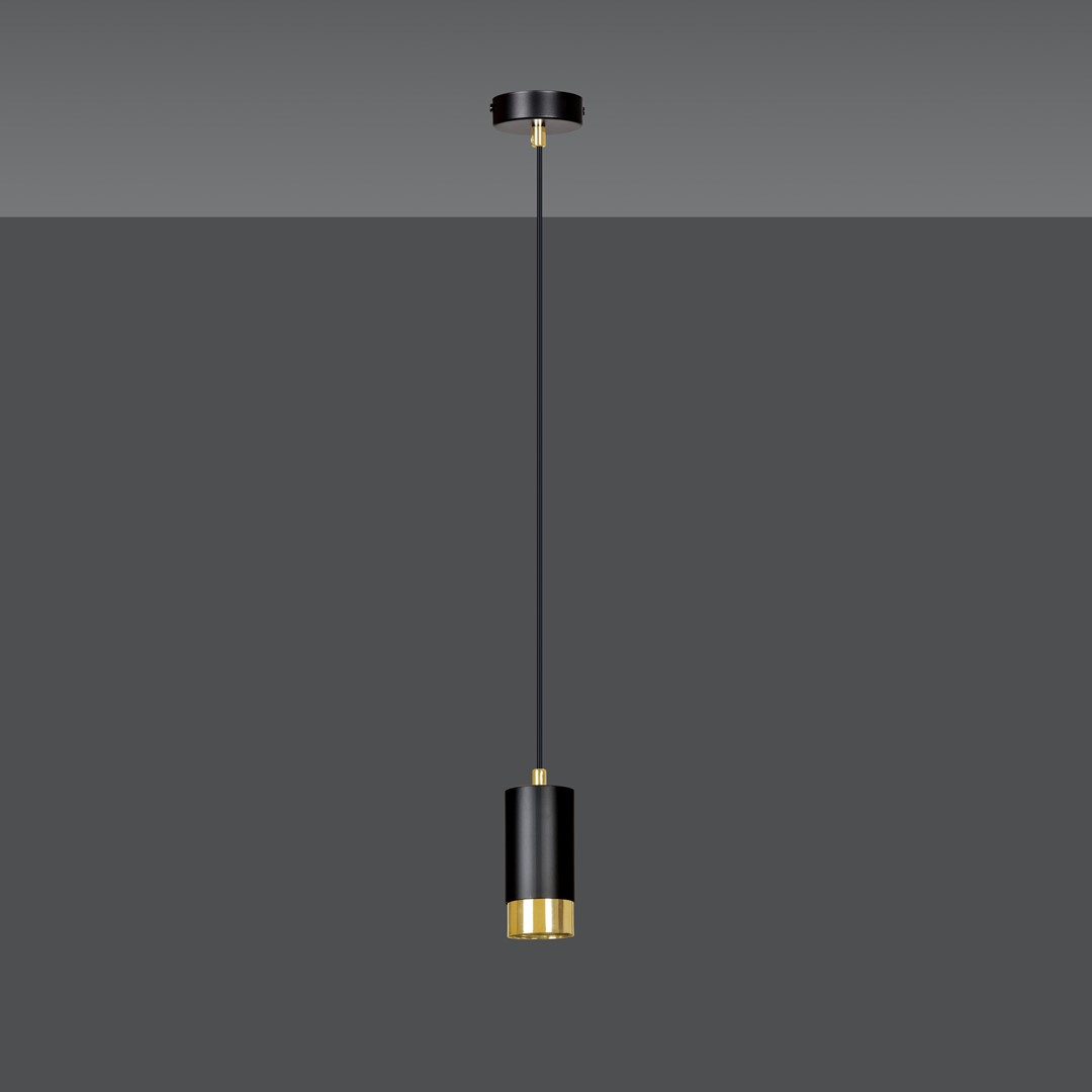Hanglamp Niesano Zwart - Afbeelding 2