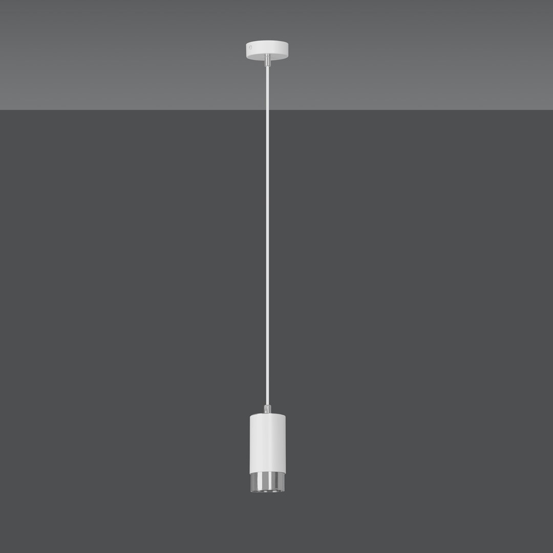 Hanglamp Darnira Wit - Afbeelding 2