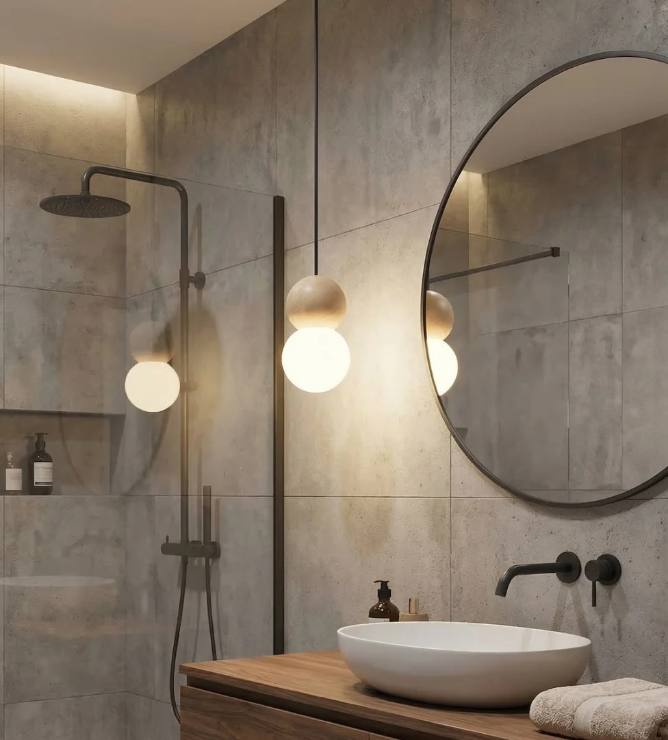 Hanglamp Bauntaro Zwart Ø10 cm - Afbeelding 2