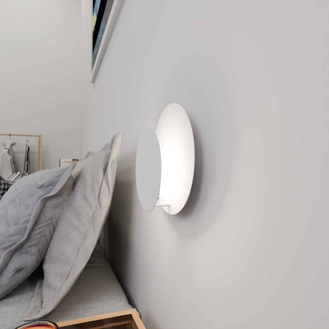Wandlamp Maurdone Wit - Afbeelding 2