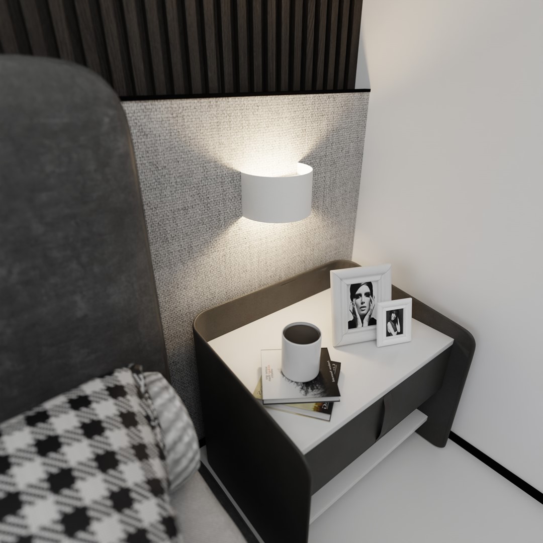 Wandlamp Sonnund Wit - Afbeelding 2