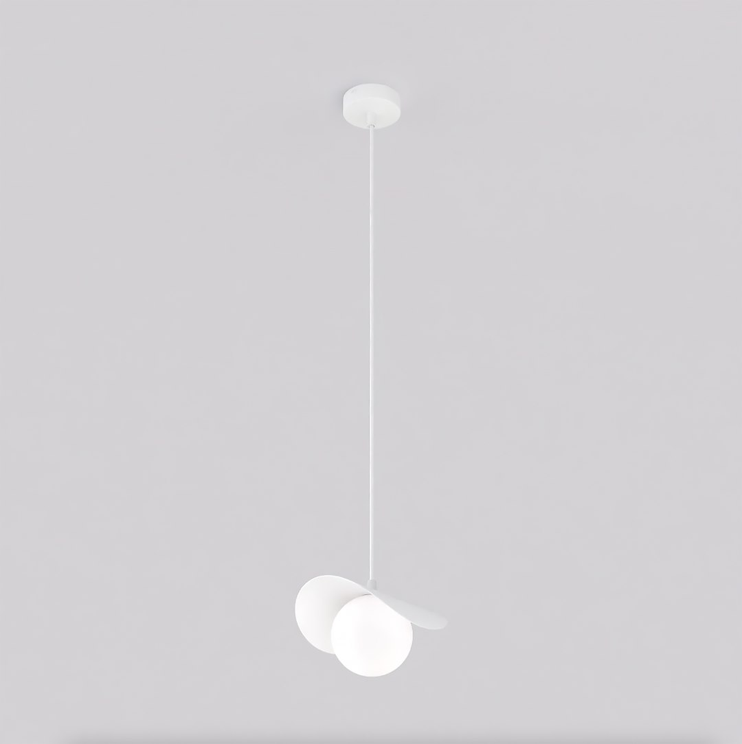 Hanglamp Traurmea Wit Ø10 cm - Afbeelding 2