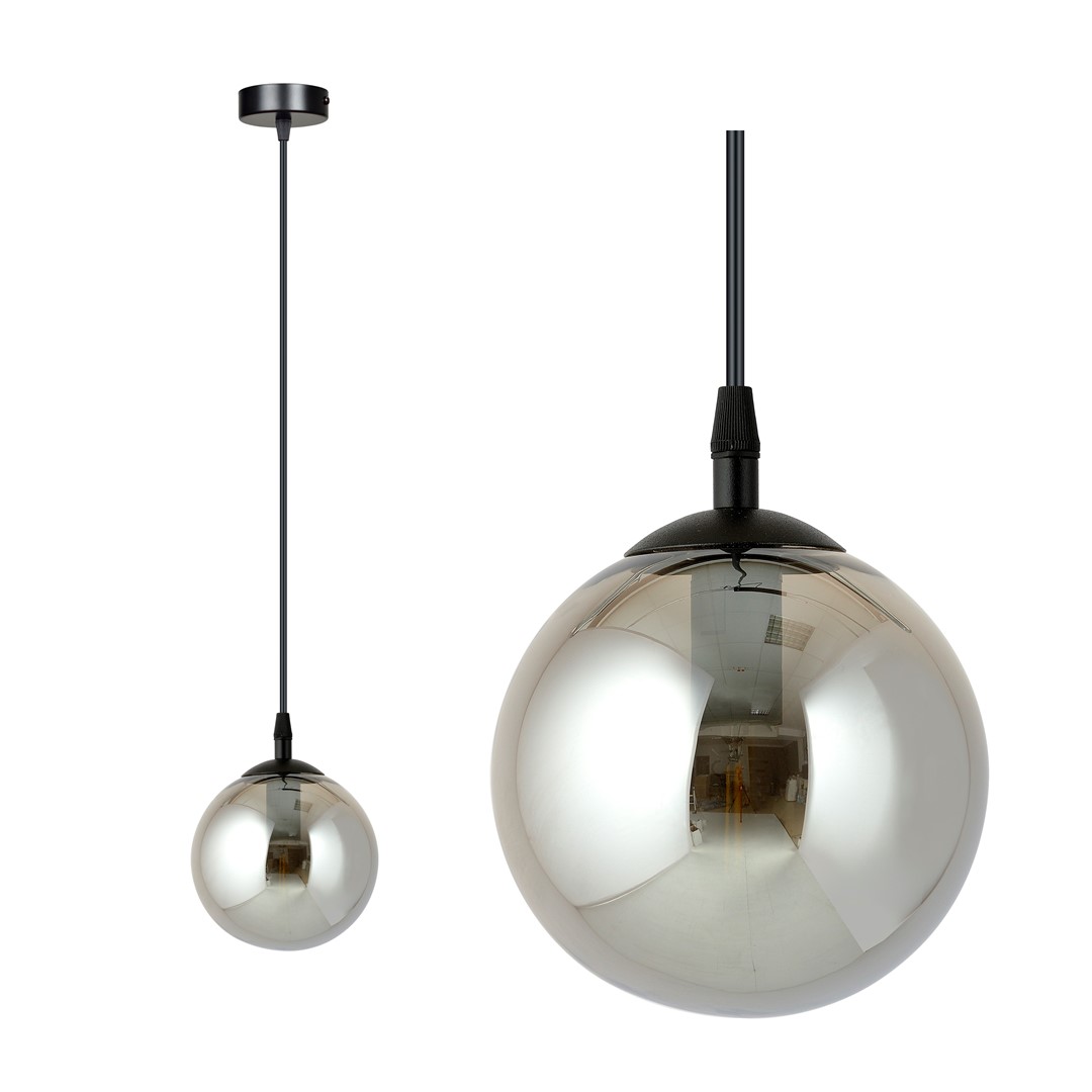 Hanglamp Hievino Zwart Ø14 cm - Afbeelding 2