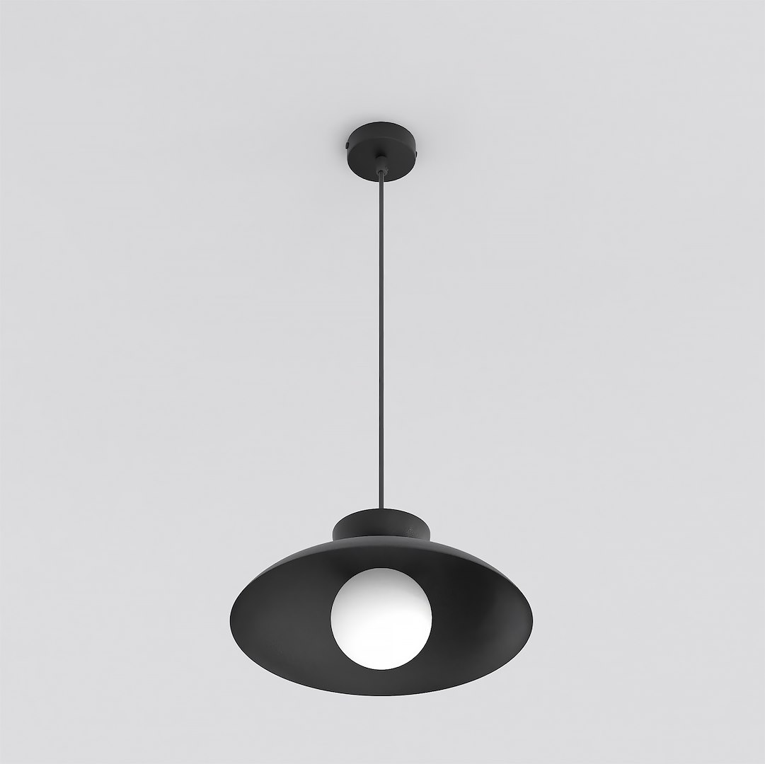 Hanglamp Fintos Zwart Ø10 cm - Afbeelding 2