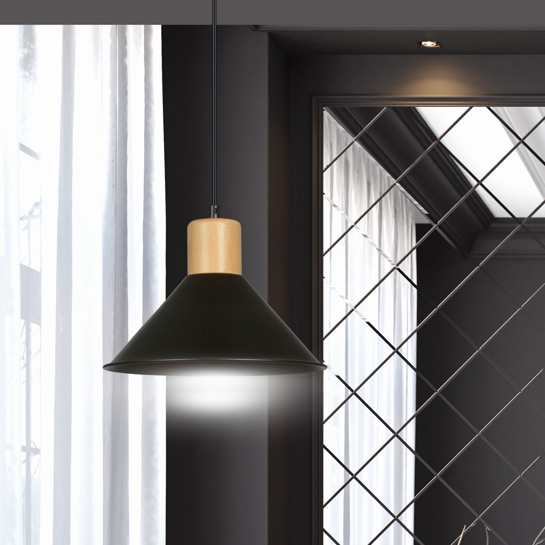 Hanglamp Bologna Zwart - Afbeelding 11