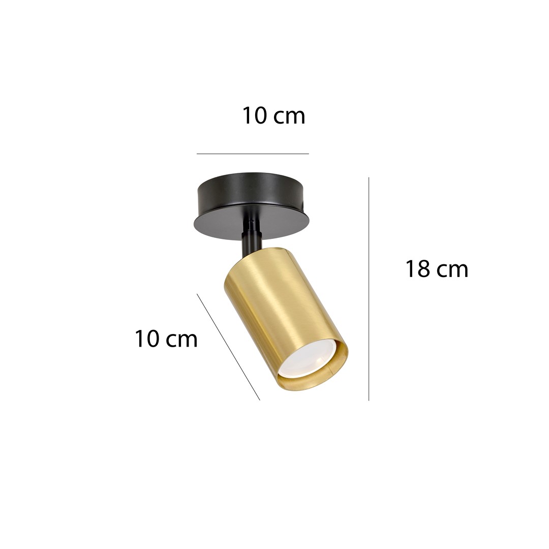 Plafondlamp Visan Zwart - Afbeelding 3