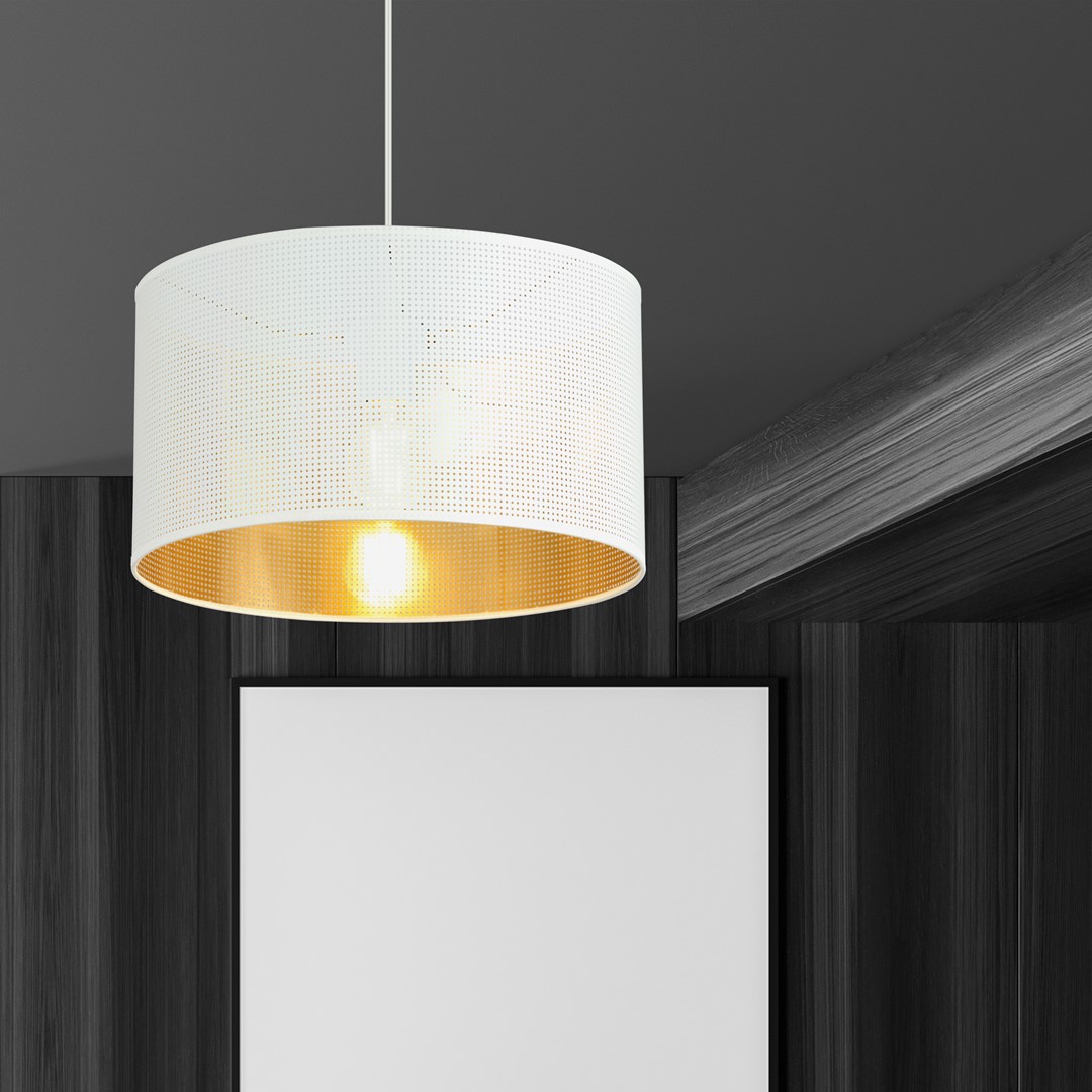 Hanglamp Leelvaro Zwart Ø35 cm - Afbeelding 3