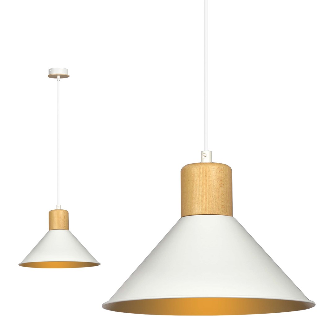 Hanglamp Honsano Wit - Afbeelding 3