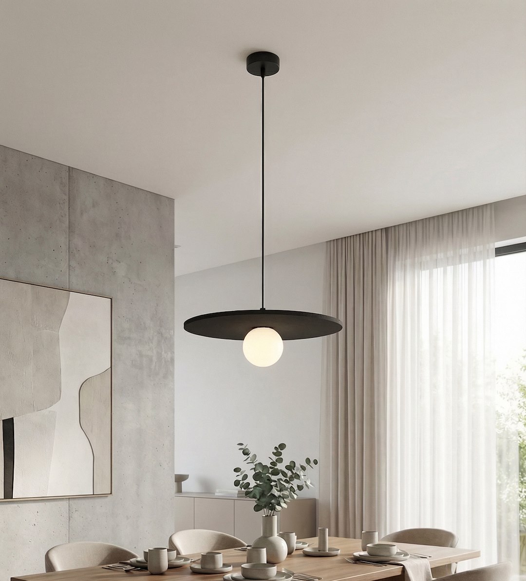 Hanglamp Baannin Zwart - Afbeelding 3