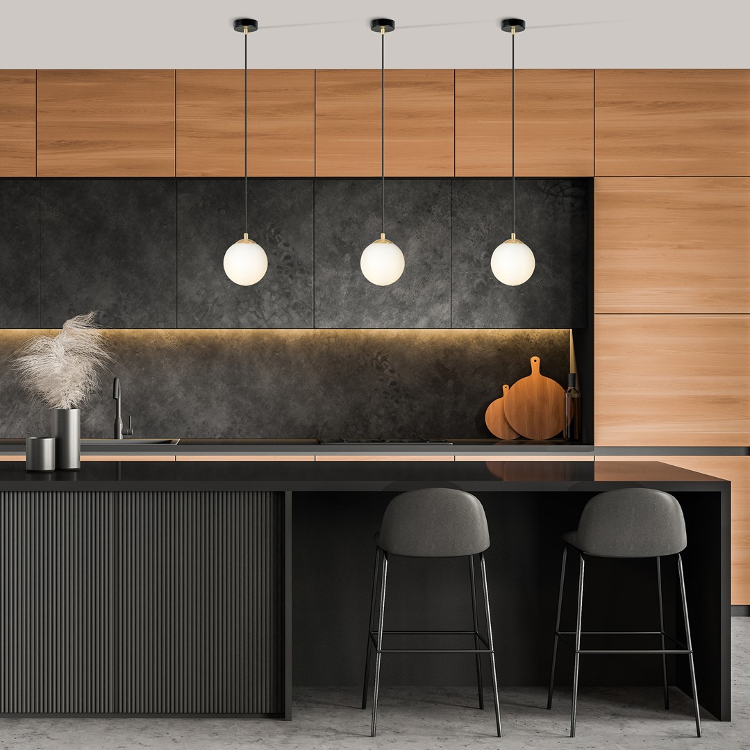 Hanglamp Joossira Zwart Ø14 cm - Afbeelding 3