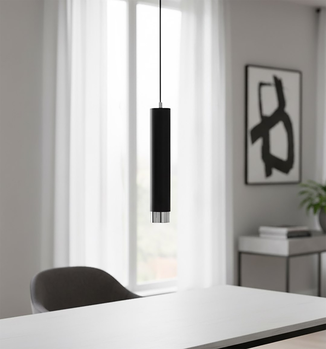 Hanglamp Broskek Zwart - Afbeelding 3