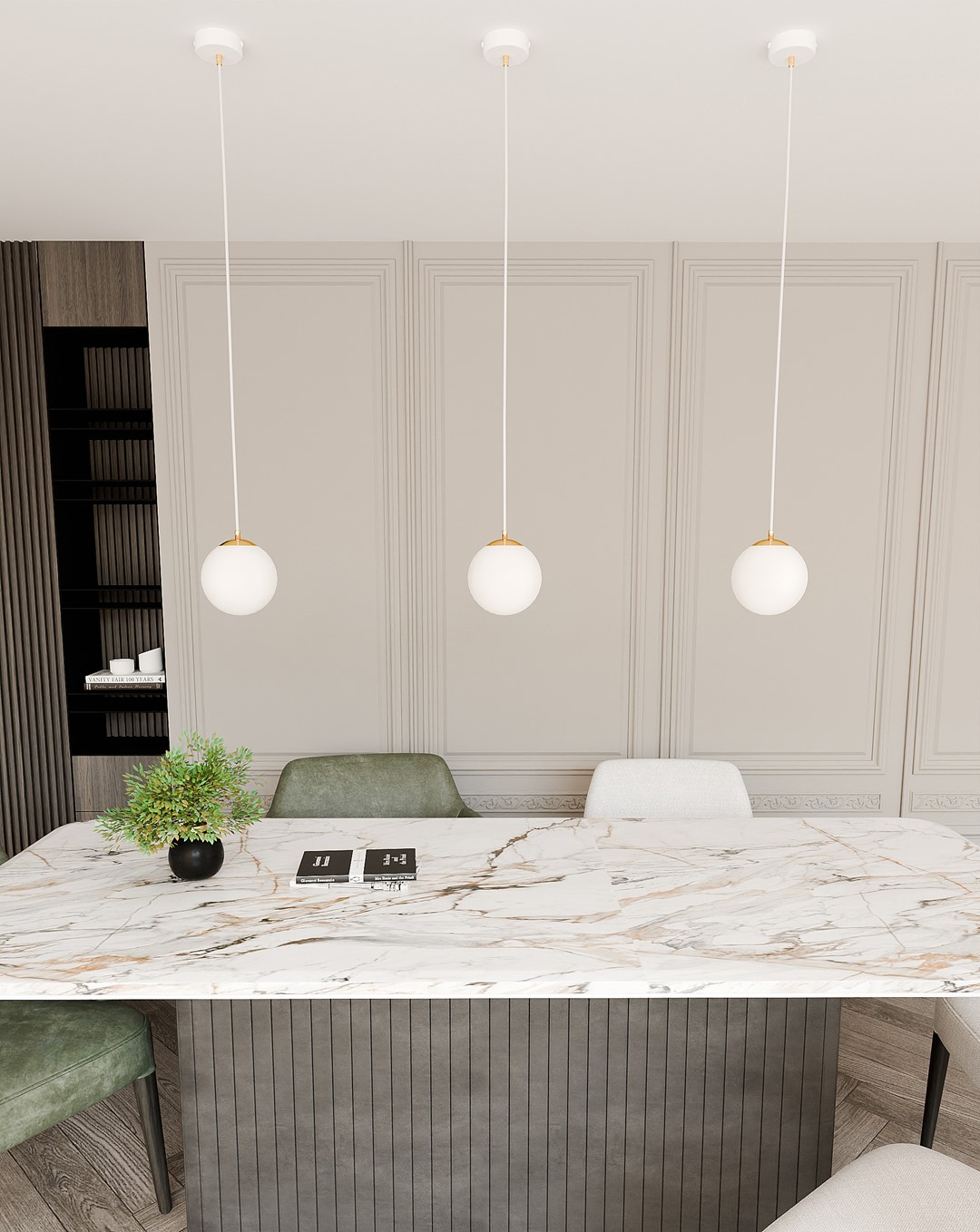 Hanglamp Gudi Wit Ø14 cm - Afbeelding 3