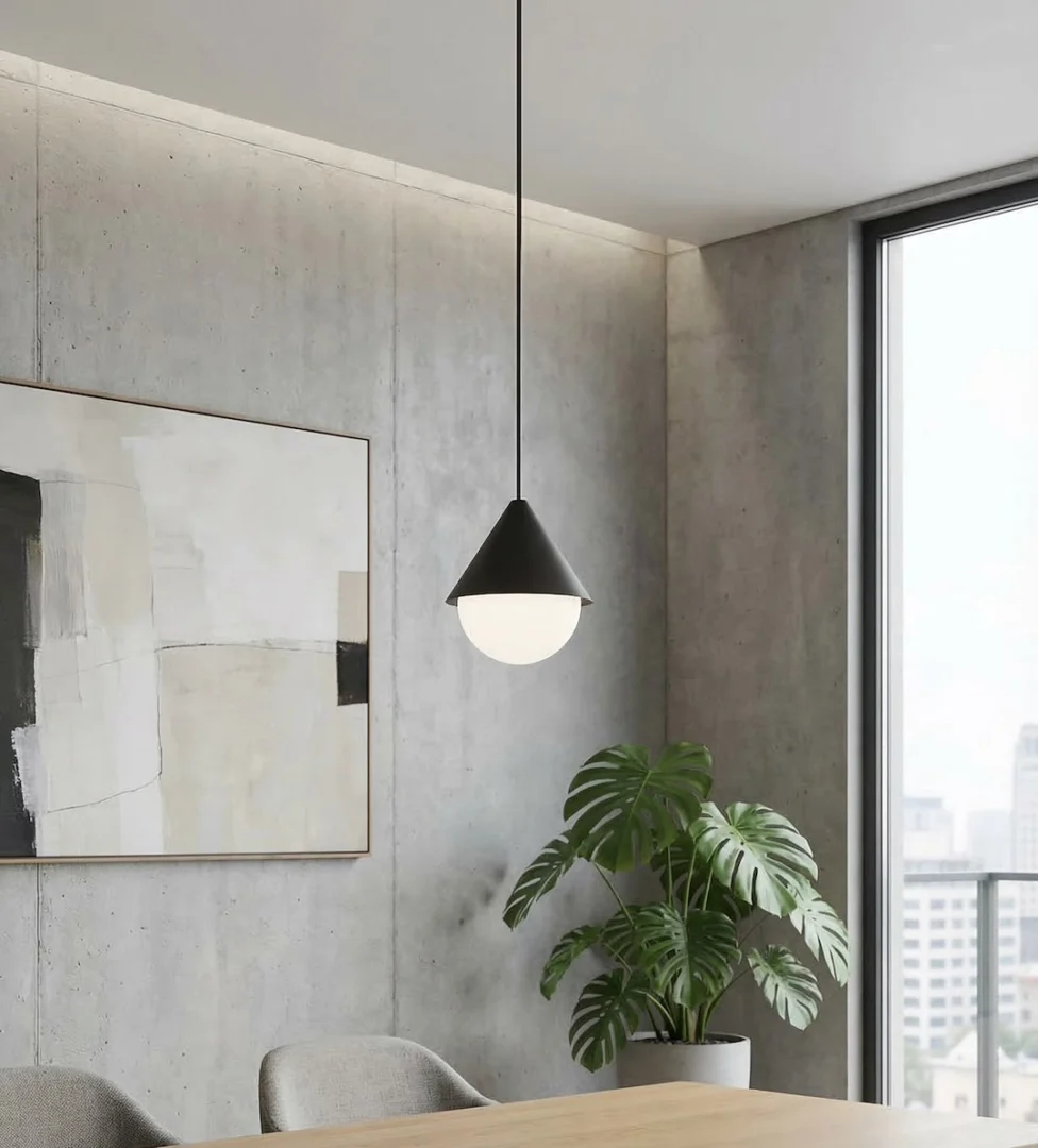Hanglamp Peeldin Zwart Ø10 cm - Afbeelding 3