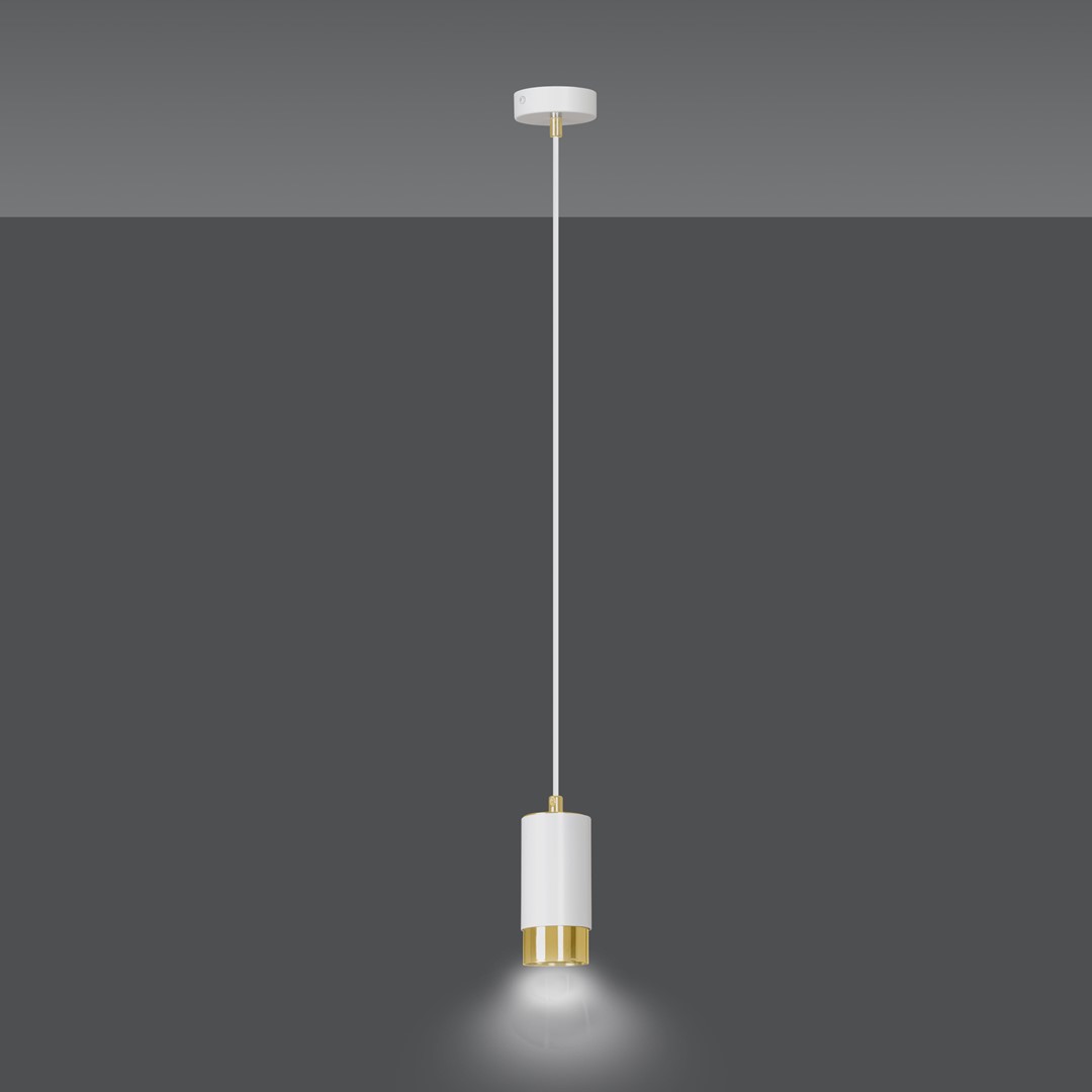 Hanglamp Gieldak Wit - Afbeelding 3