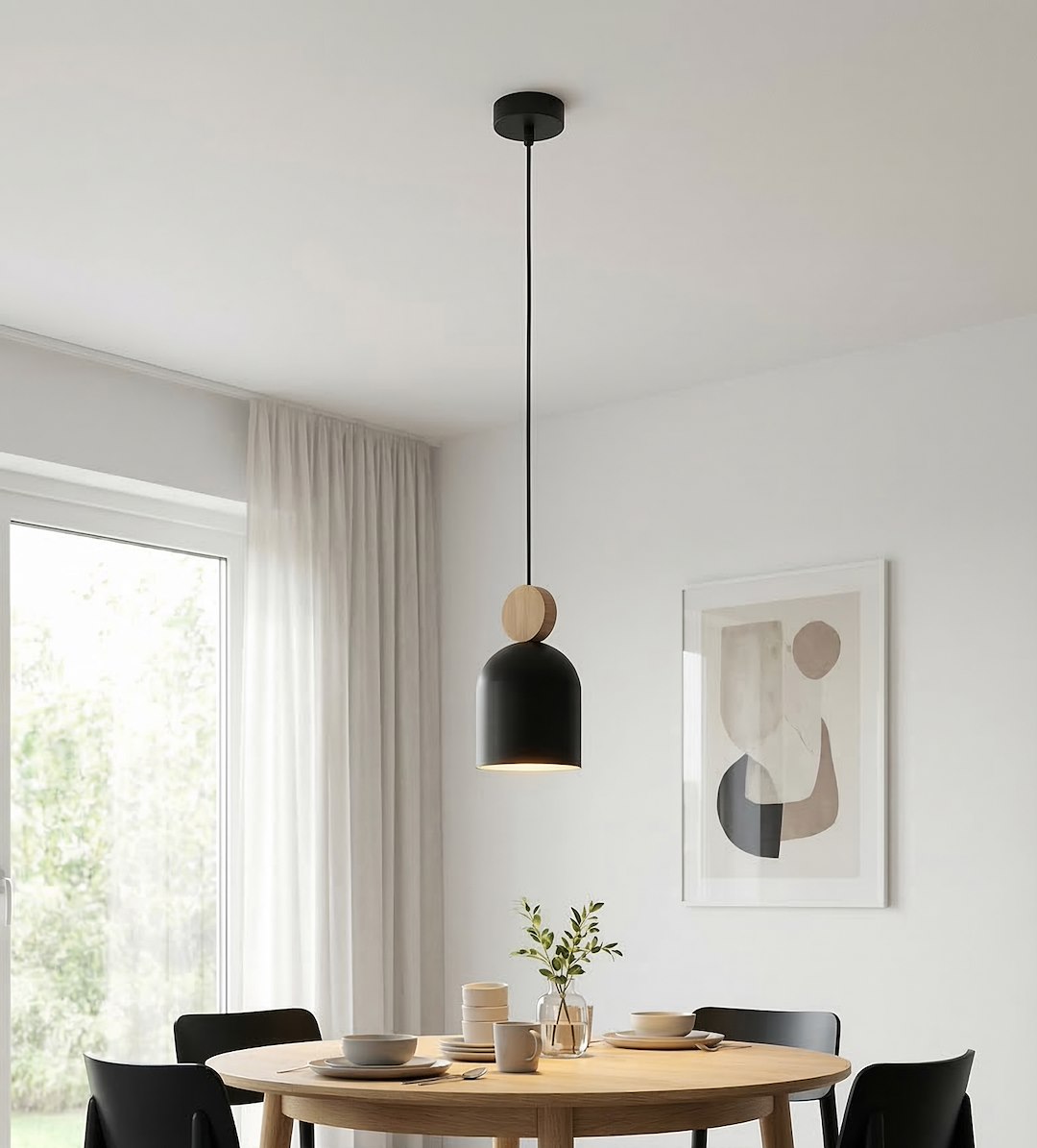Hanglamp Troodand Zwart - Afbeelding 3