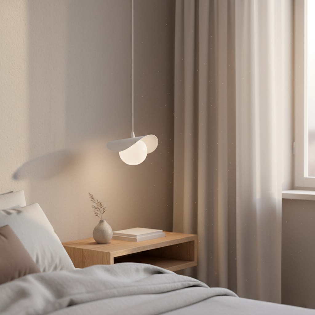 Hanglamp Traurmea Wit Ø10 cm - Afbeelding 3