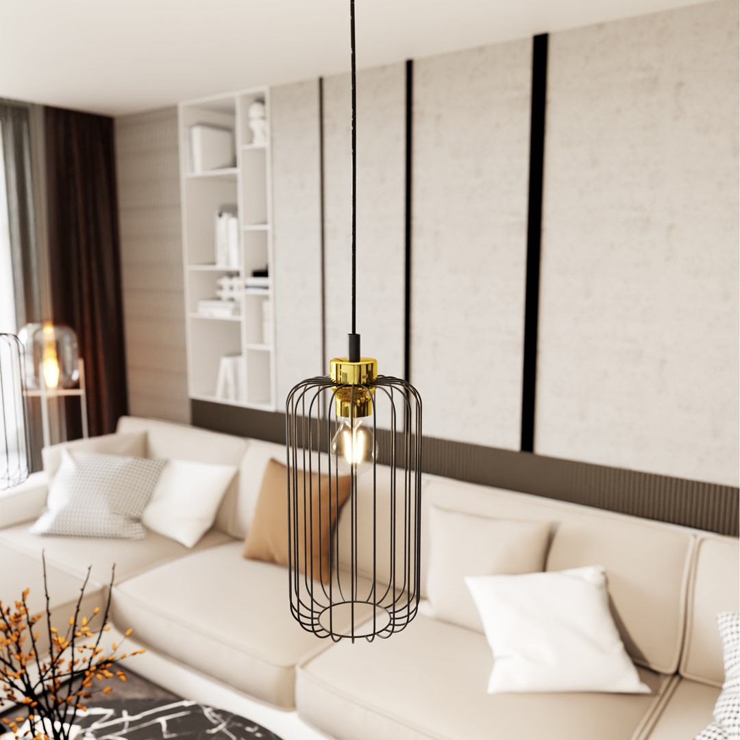 Hanglamp Veere Zwart Ø16 cm - Afbeelding 3