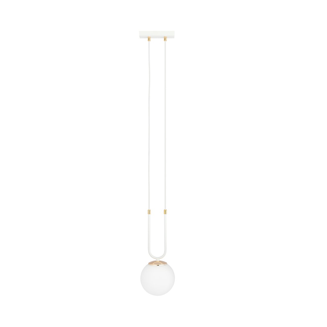 Hanglamp Leeltira Wit Ø15 cm - Afbeelding 3