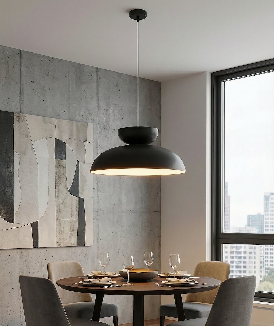 Hanglamp Ziensond Zwart - Afbeelding 3